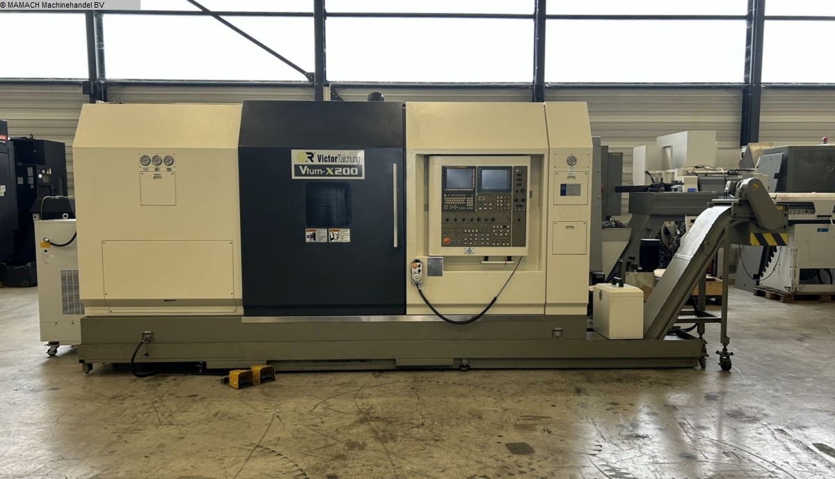 used Lathes CNC Turning- and Milling Center VICTOR V-turn X200