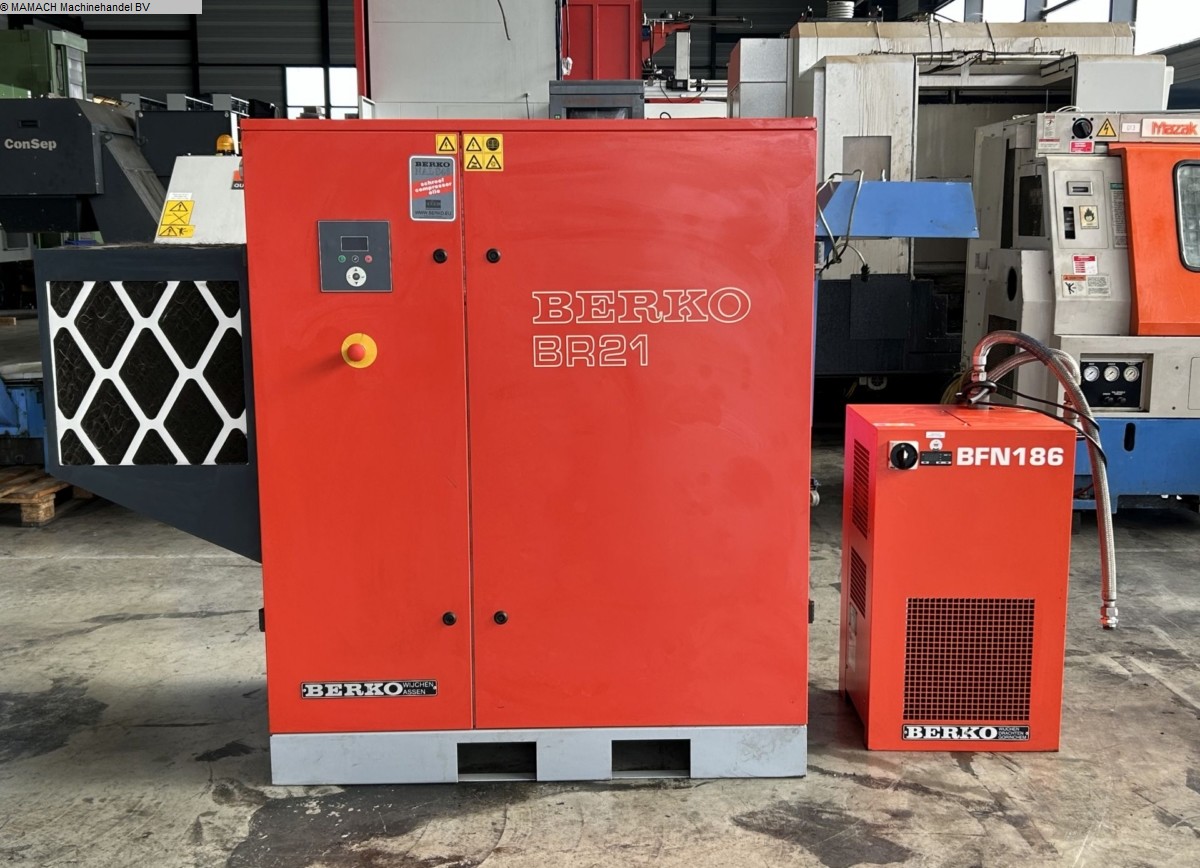 used Other accessories for machine tools Screw Compressor BERKO BR 21-10