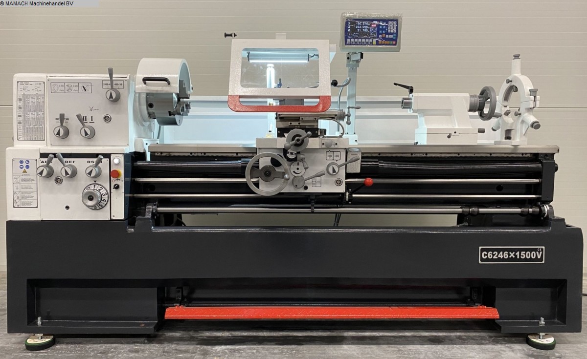 gebrauchte Leit- und Zugspindeldrehmaschine ToRen C 6246E x 1500 gebrauchte Leit- und Zugspindeldrehmaschine ToRen C 6246E x 1500