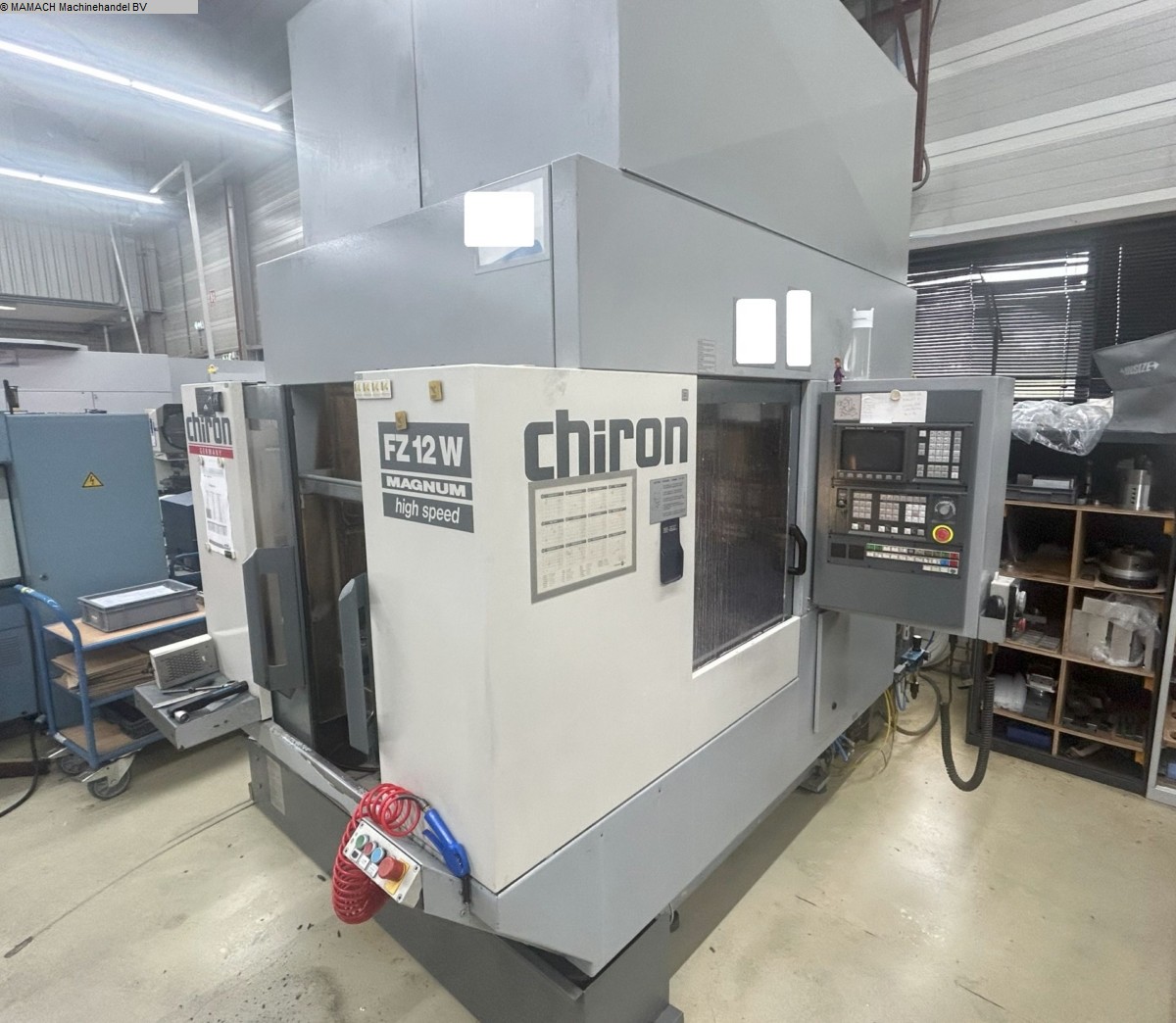 used Machines available immediately Machining Center - Vertical CHIRON FZ 12W Magnum