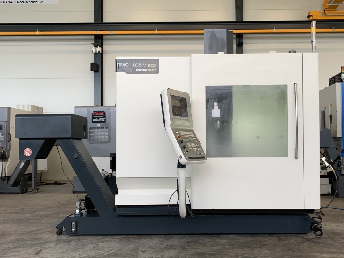 used Machines available immediately Machining Center - Vertical DMG DMC 1035V Ecoline