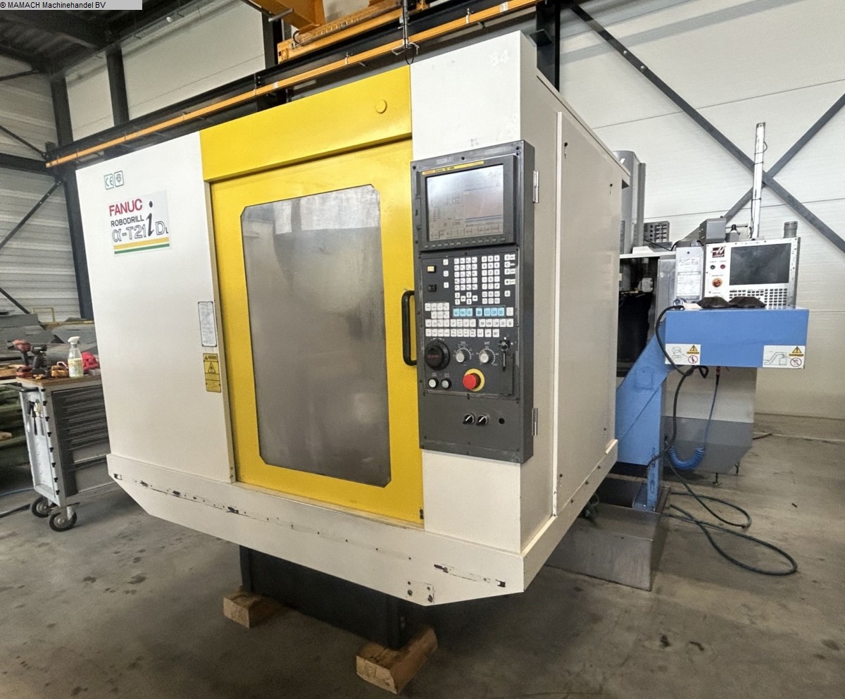 used Machines available immediately Machining Center - Vertical FANUC Robodrill Alpha T 21i DL