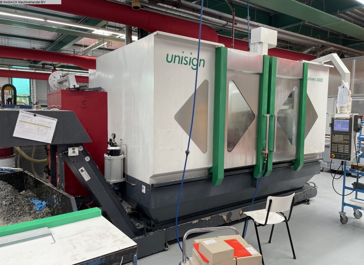 used Machines available immediately Machining Center - Vertical UNISIGN Univers 4000