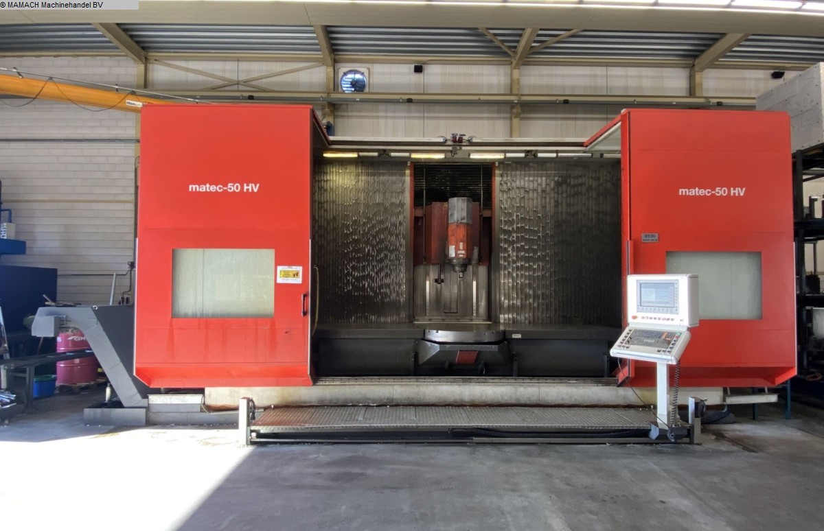 gebrauchte Maschinen sofort verfügbar Bearbeitungszentrum - Universal MATEC 50 HV/NC