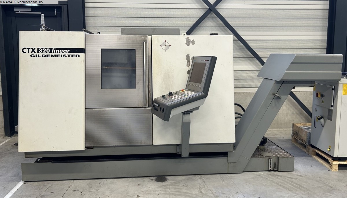 used Metal Processing CNC Lathe GILDEMEISTER CTX 320 Linear V6