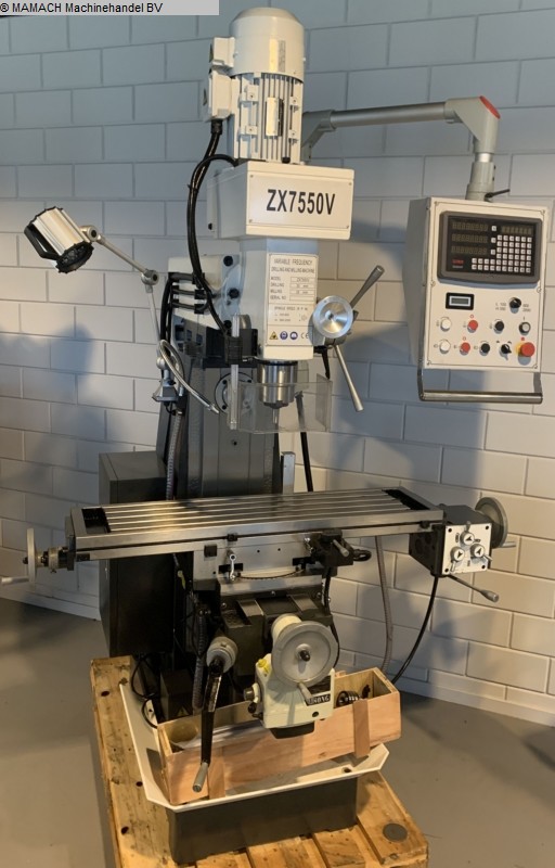 used Metal Processing Tool Room Milling Machine - Universal ToRen ZX 7550 V