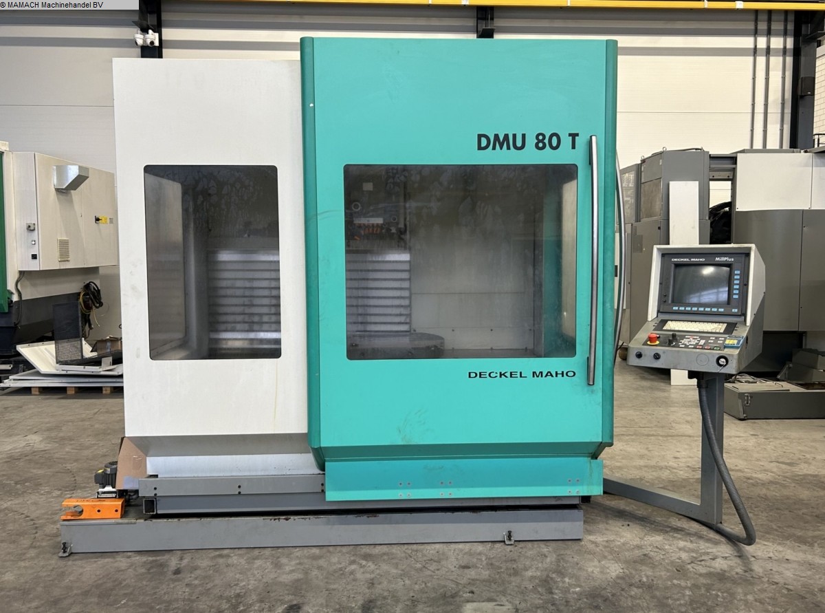 gebrauchte Metallbearbeitungsmaschinen Bearbeitungszentrum - Universal DECKEL-MAHO DMU 80T