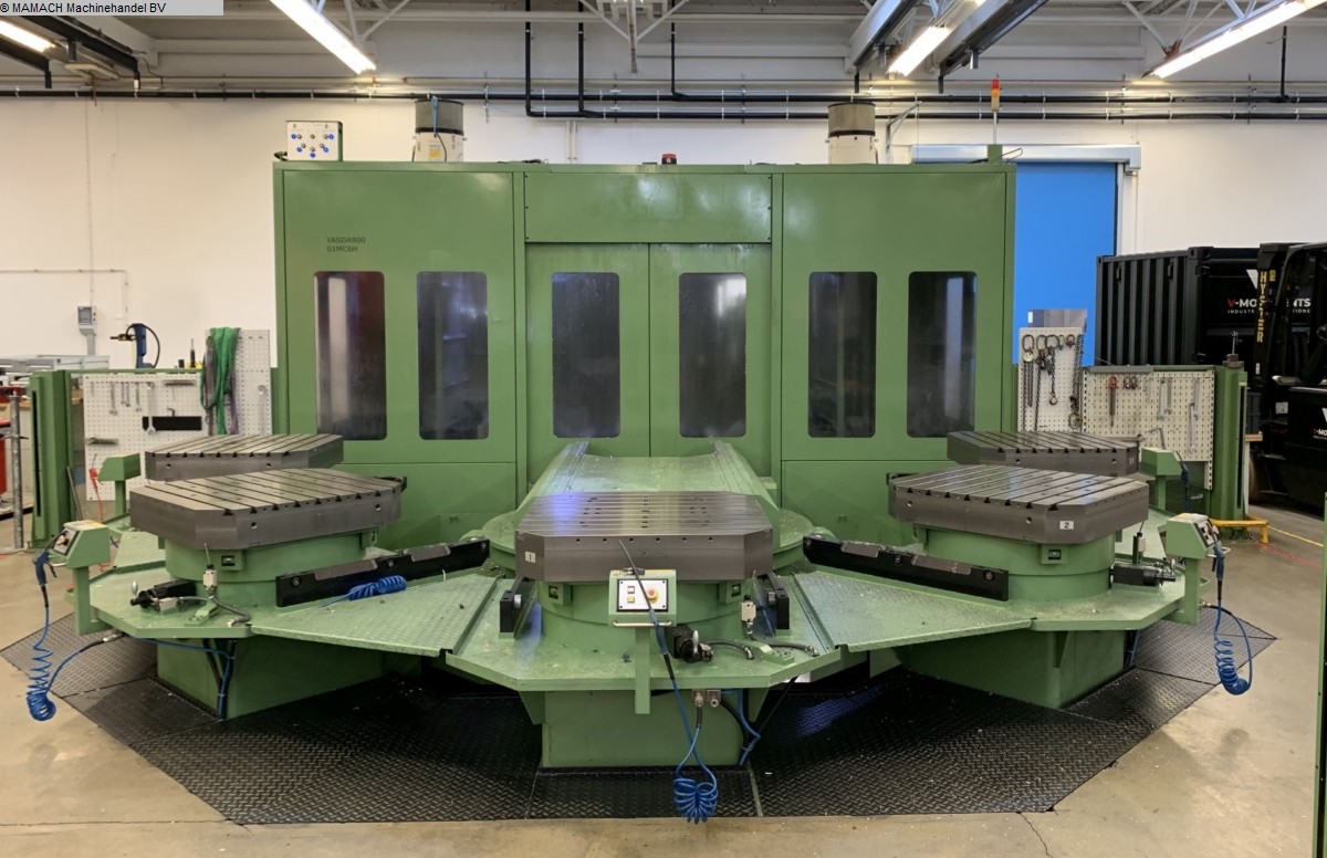 gebrauchte Metallbearbeitungsmaschinen Bearbeitungszentrum - Universal YASDA YBM 900N