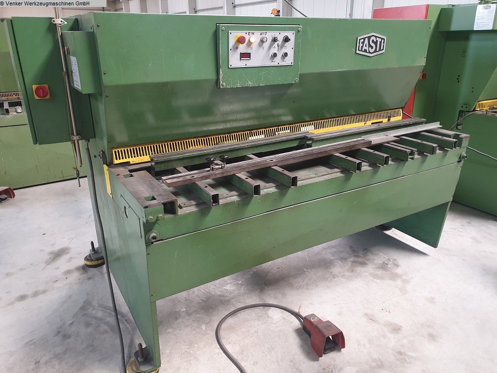 used Plate Shear - Hydraulic FASTI 509-20-4 used Plate Shear - Hydraulic FASTI 509-20-4