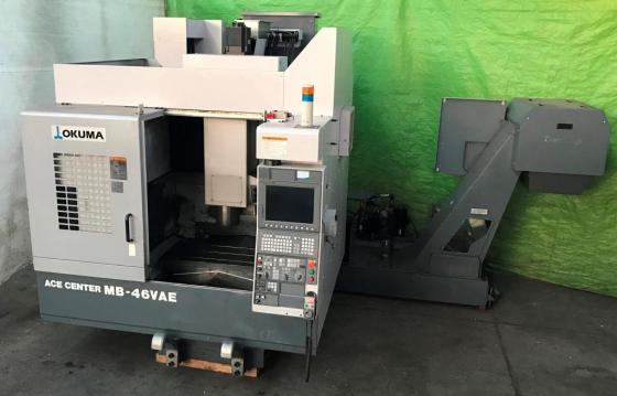 used Machines available immediately milling machining centers - vertical OKUMA MB-46VAE