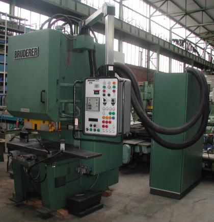 gebrauchte Metallbearbeitungsmaschinen Handhebelpresse BRUDERER BDWP.EC09-800 RKE 1