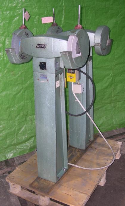 gebrauchte Metallbearbeitungsmaschinen Schleifbock GREIF D - 20 - 1 - 1
