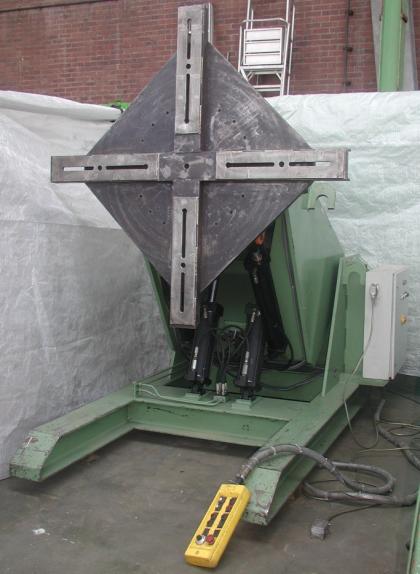 gebrauchte Metallbearbeitungsmaschinen Schweißdrehtisch PROTAC ZAAR PT-DTHV 5000