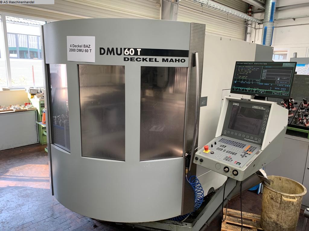 gebrauchte Maschinen sofort verfügbar Bearbeitungszentrum - Universal DECKEL-MAHO DMU 60T