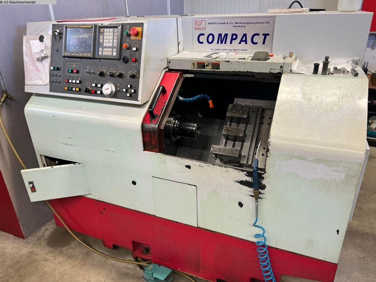gebrauchte Maschinen sofort verfügbar CNC Drehmaschine FANUC Compact 330