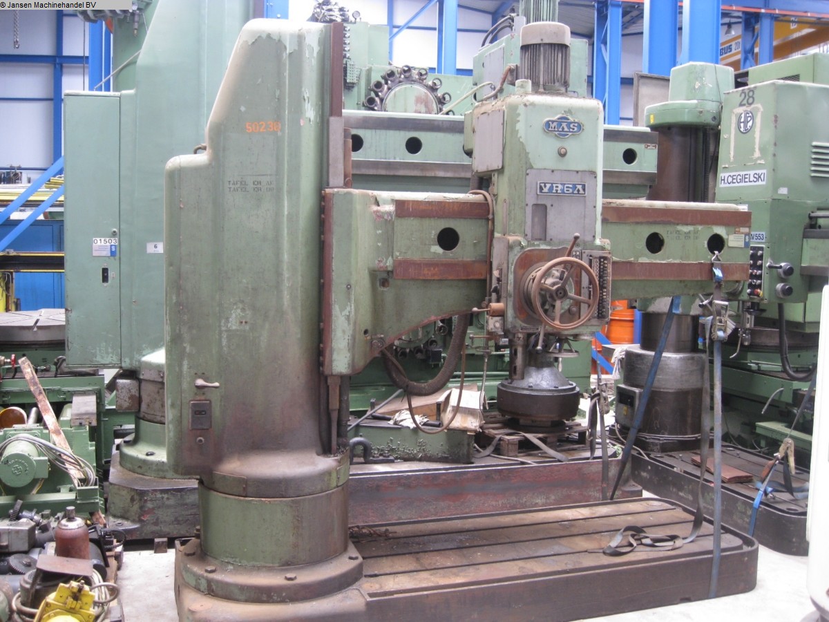 used Boring mills / Machining Centers / Drilling machines Radial Drilling Machine MAS VR6A