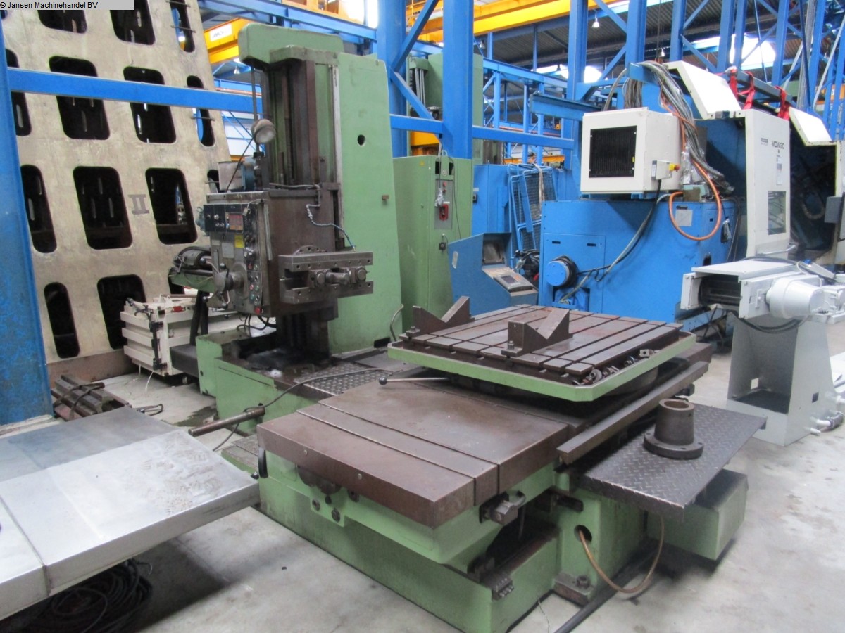 used Boring mills / Machining Centers / Drilling machines Table Type Boring and Milling Machine Tos Varnsdorf WHN 9 B