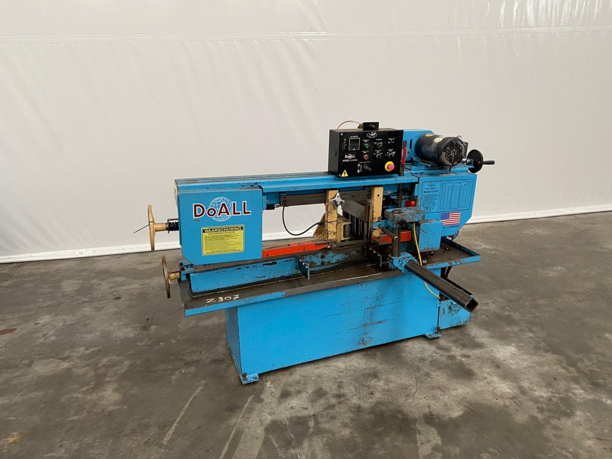 used Machines available immediately Band Saw Doall C-996A
