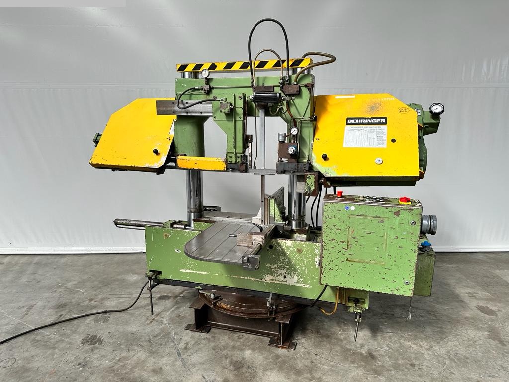 used Machines available immediately Bandsaw - Horizontal BEHRINGER HBP 420
