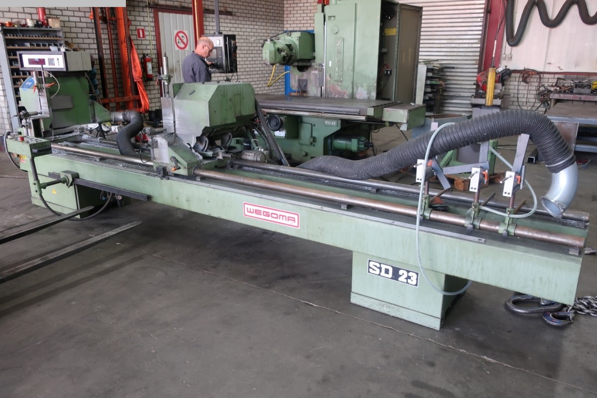 used Machines available immediately Cold Circular Saw Wegoma SD 232 x