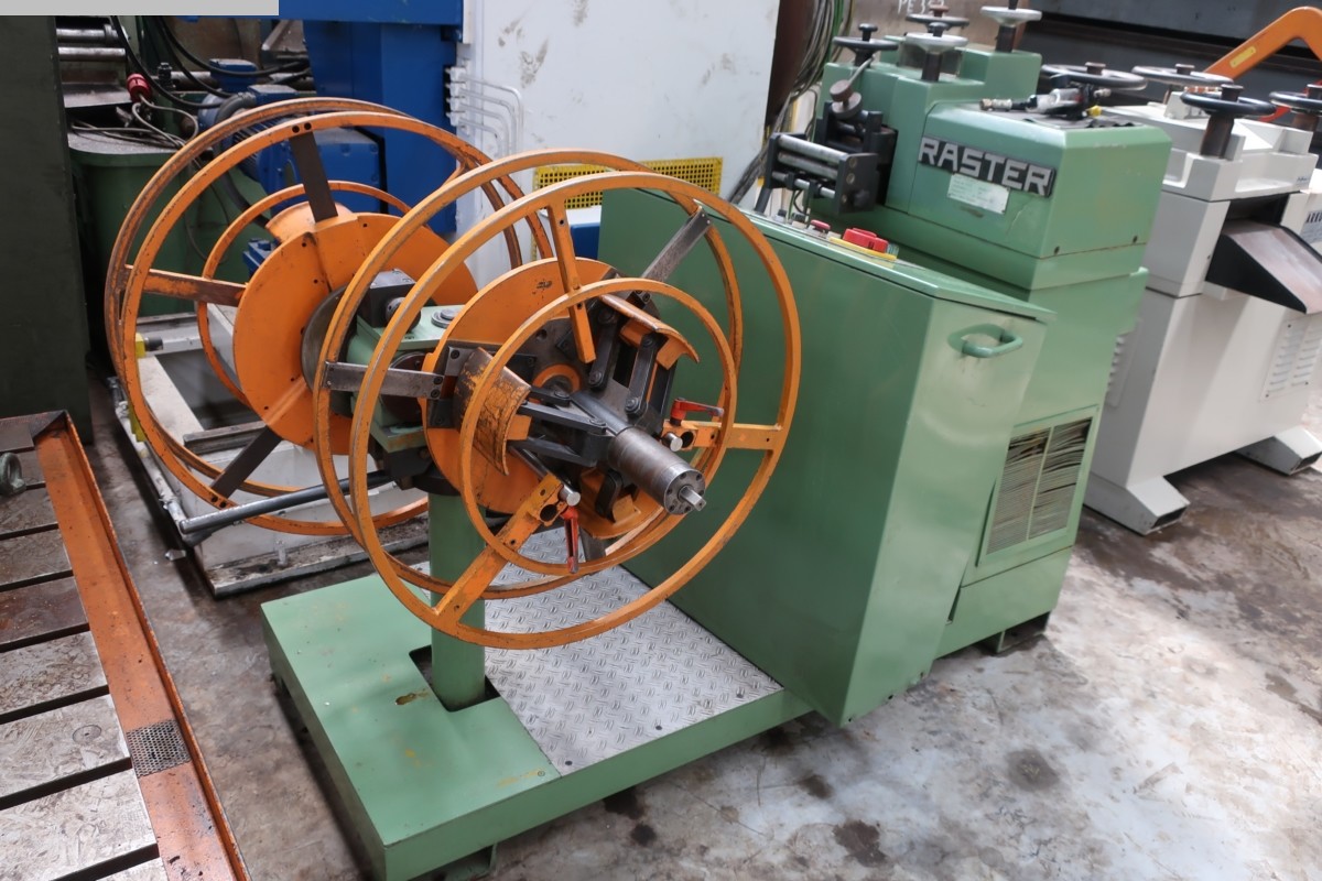 used Machines available immediately Decoilers for Coils Raster 12 120-150.2