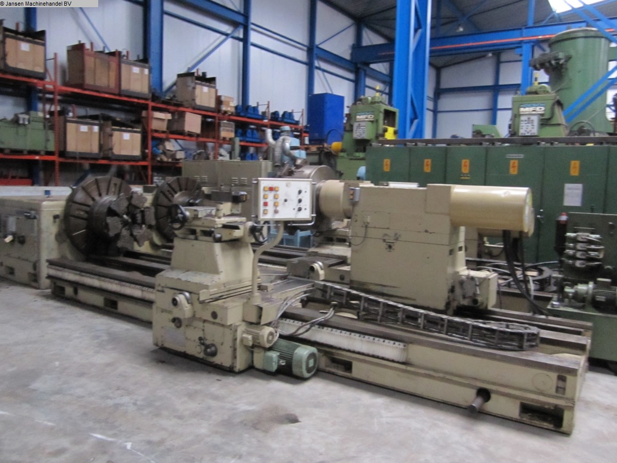 used Machines available immediately Facing and Centering Lathe WMW Niles DPS1400...DPS1800/1