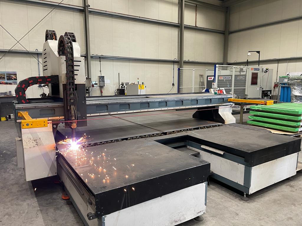 used Machines available immediately Flame cutting system Durmazlar PL-C 3000