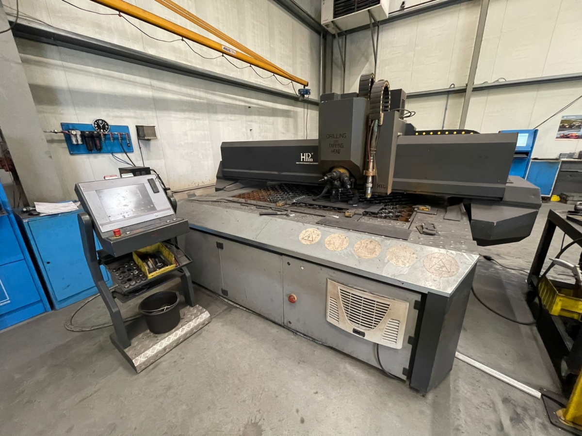 used Machines available immediately Flame cutting system HPM Steelmax