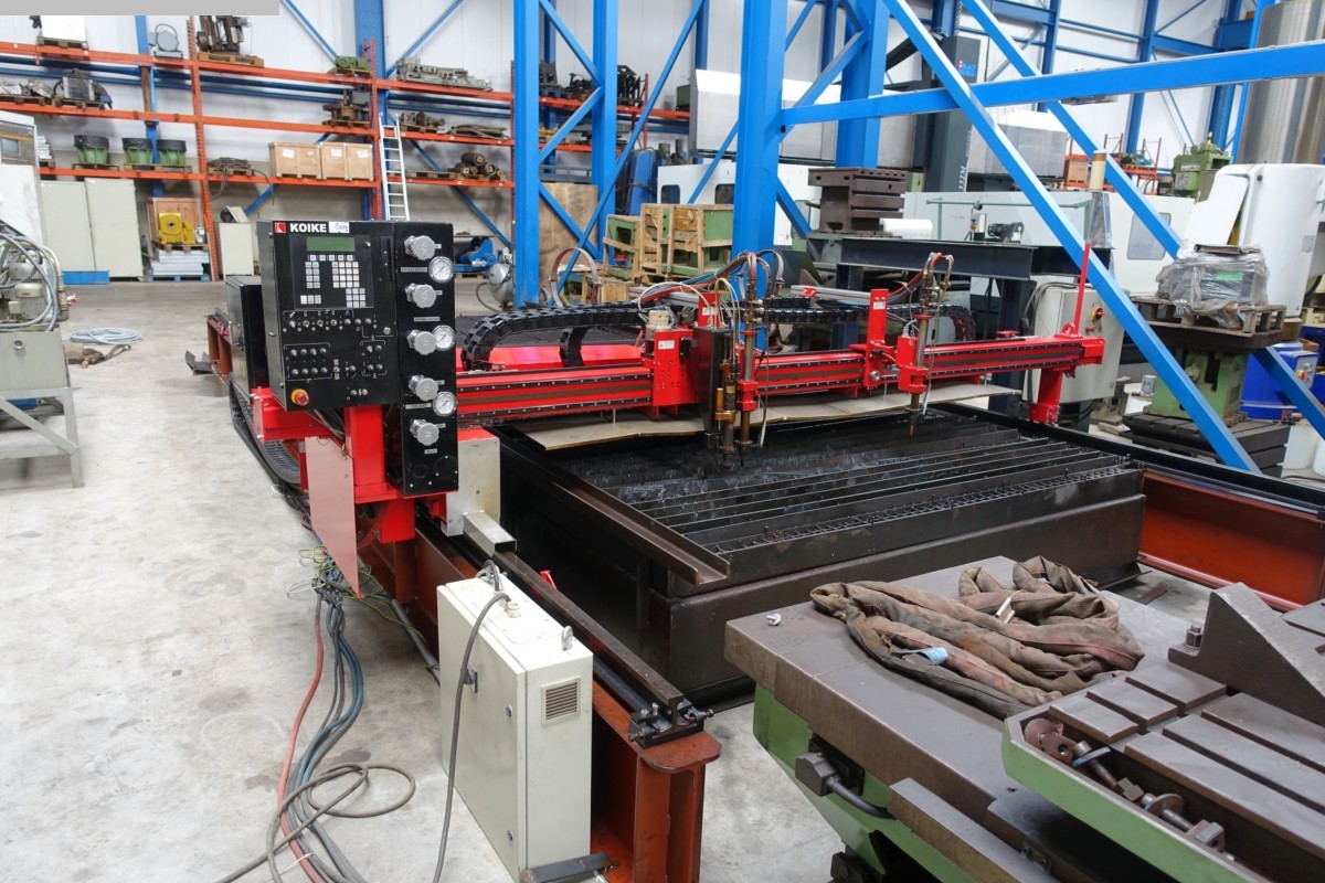 used Machines available immediately Flame cutting system Koike Hybrid D10 Plus