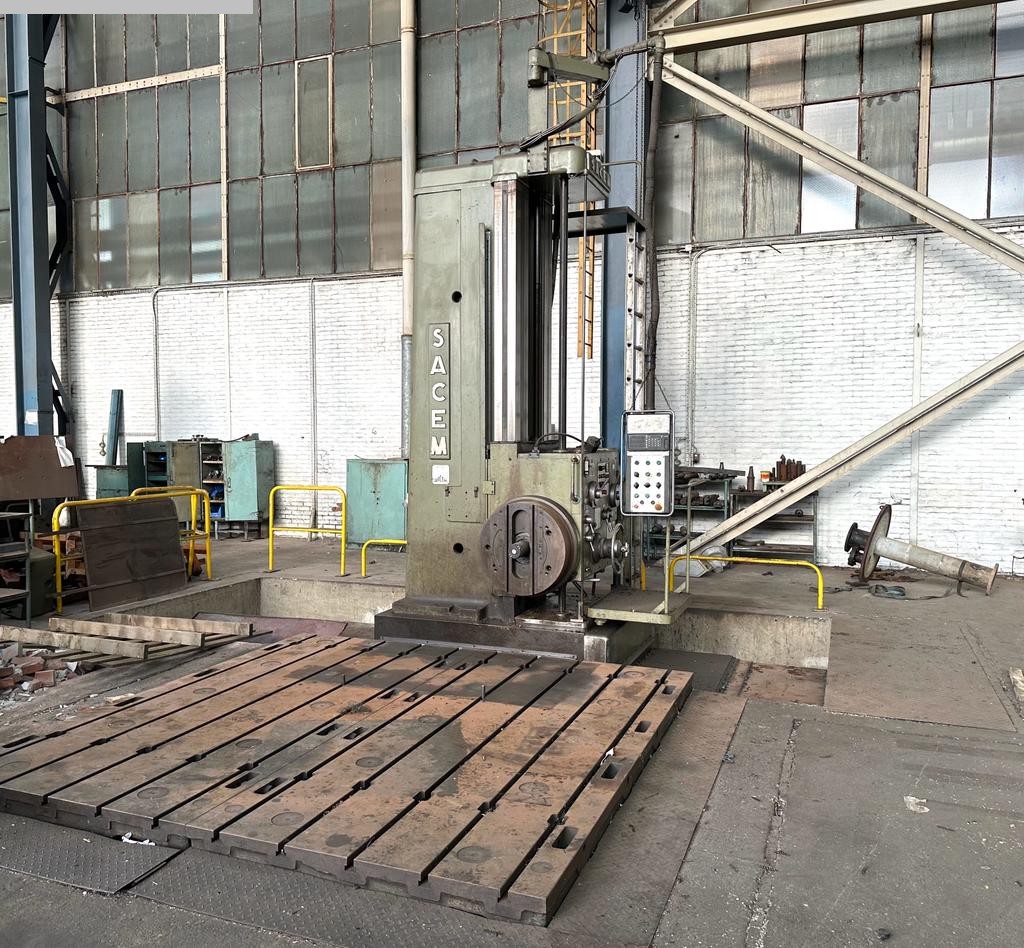 used Machines available immediately Floor Type Boring and Milling M/C - Hor. Sacem MSPC 110