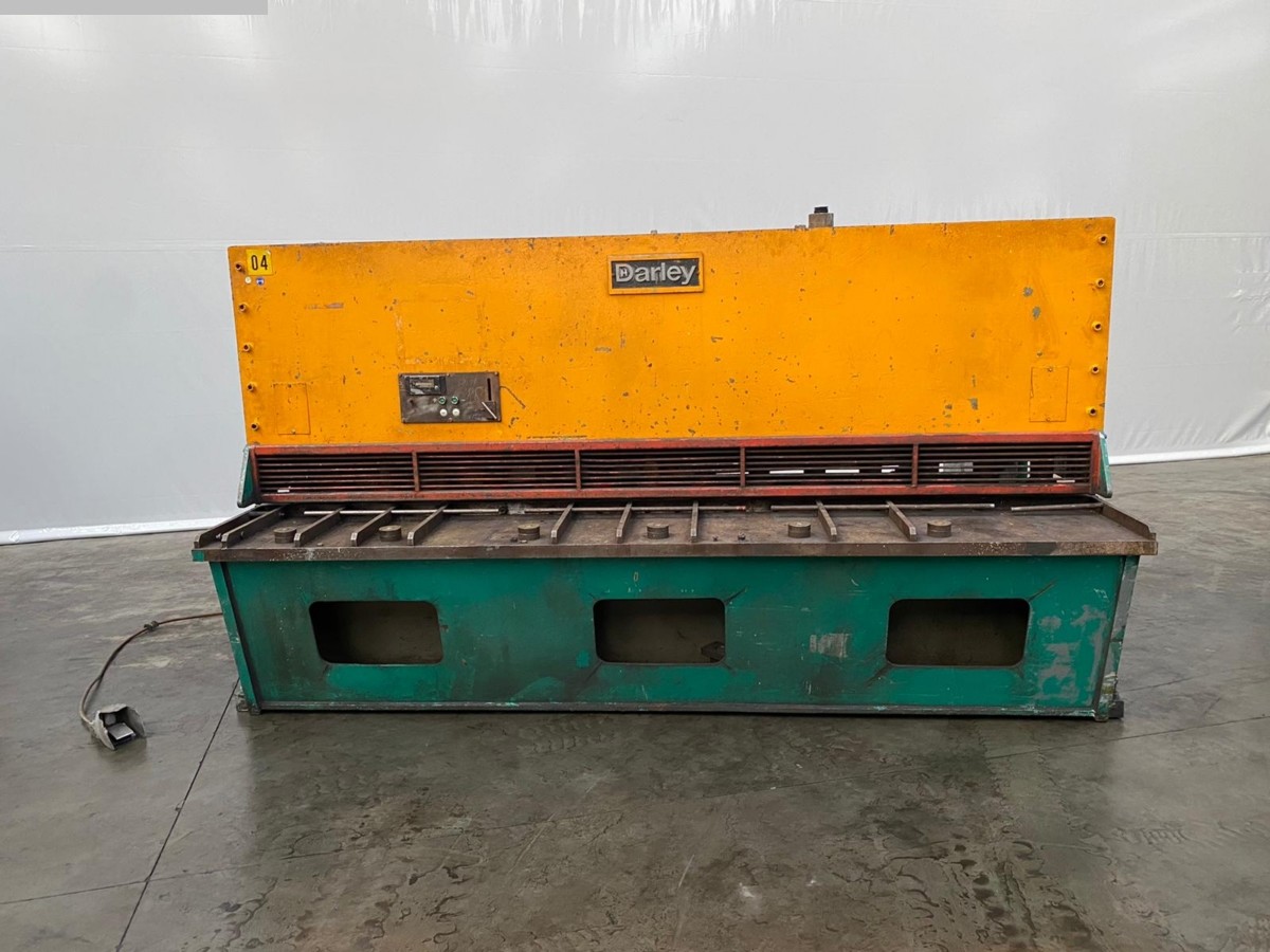 used Machines available immediately Plate Shear - Hydraulic DARLEY GS 3016