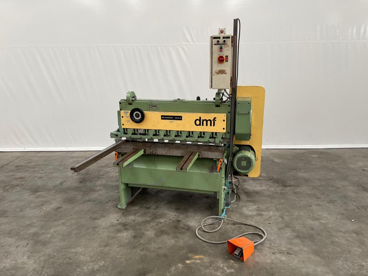 used Machines available immediately Plate Shear - Mechanical DMF 8G 110