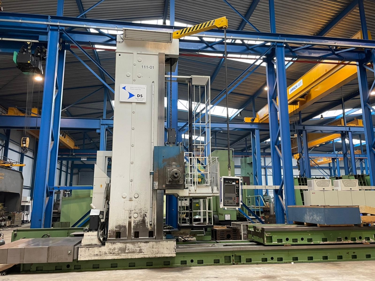 used Machines available immediately Ram-Type Floor Boring and Milling M/C Wotan Rapid C