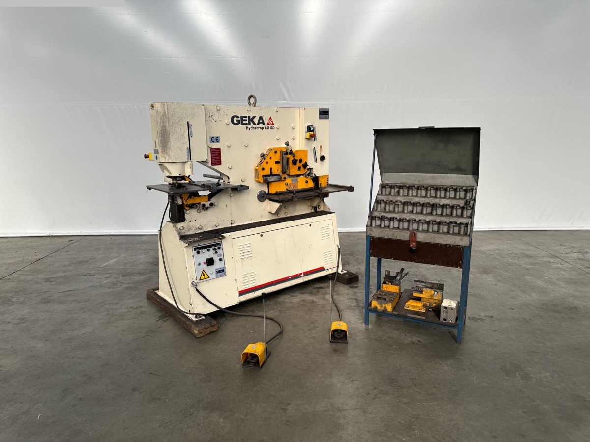 used Machines available immediately Stamping and Punching Machine Geka Hydracrop 80 SD