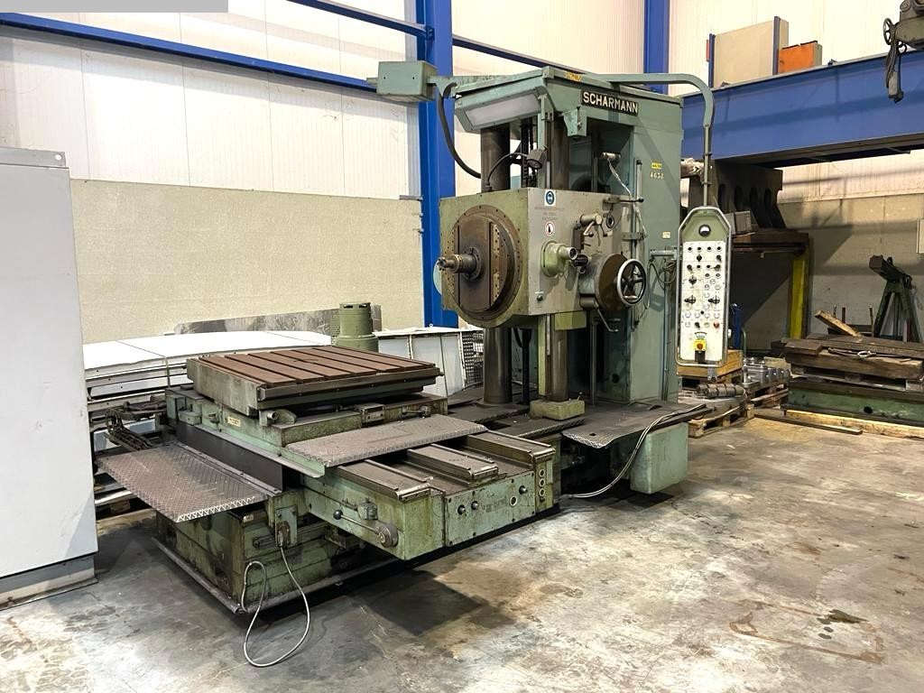 used Machines available immediately Table Type Boring and Milling Machine Scharmann FB 125K Repromat