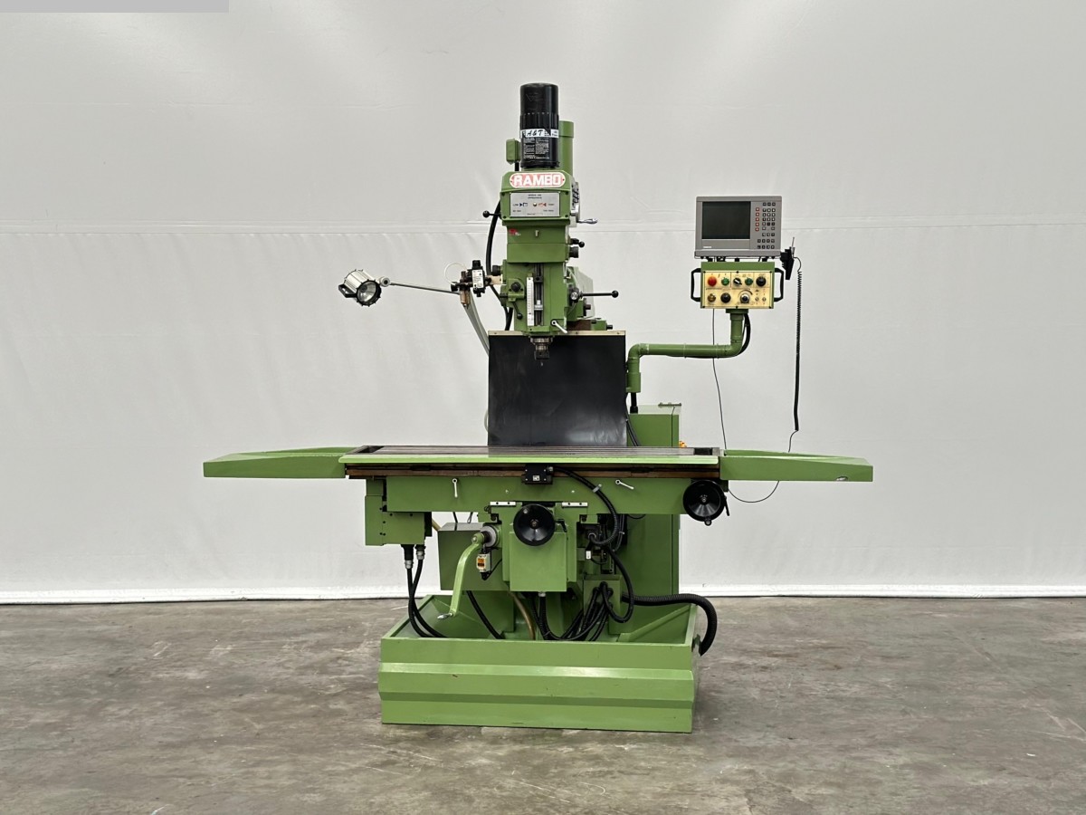 used Machines available immediately Tool Room Milling Machine - Universal Rambo RM 5 VH