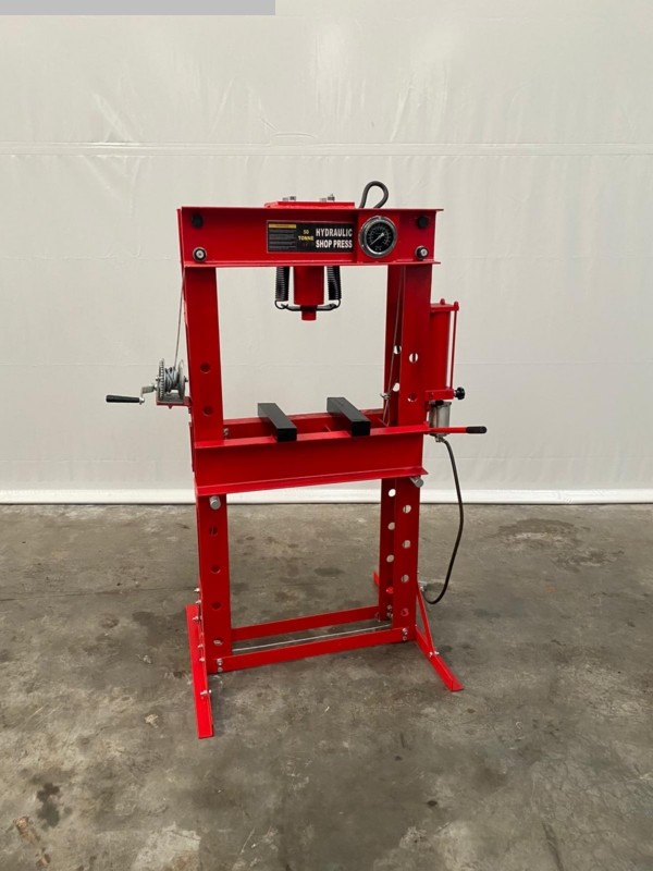 used Machines available immediately Tryout Press - hydraulic Shop Press 50 T