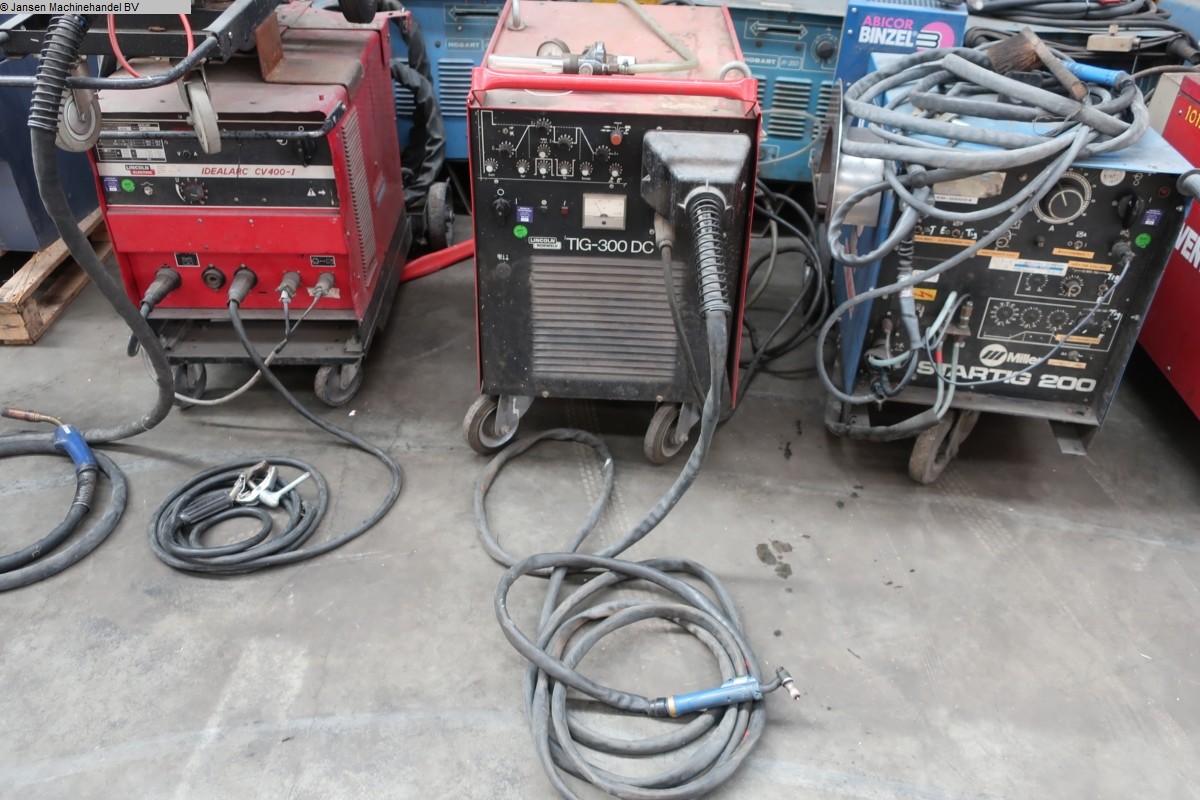 used Machines available immediately WIG-Welder Lincoln 300 DC