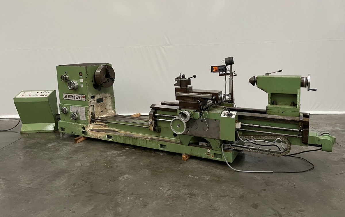 used Machines available immediately lathe-conventional-electronic EST-TICINO 520 x 2.000