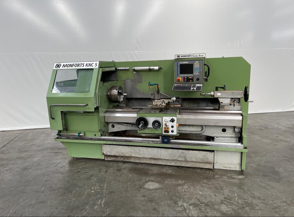 used Machines available immediately lathe-conventional-electronic Monforts KNC 5