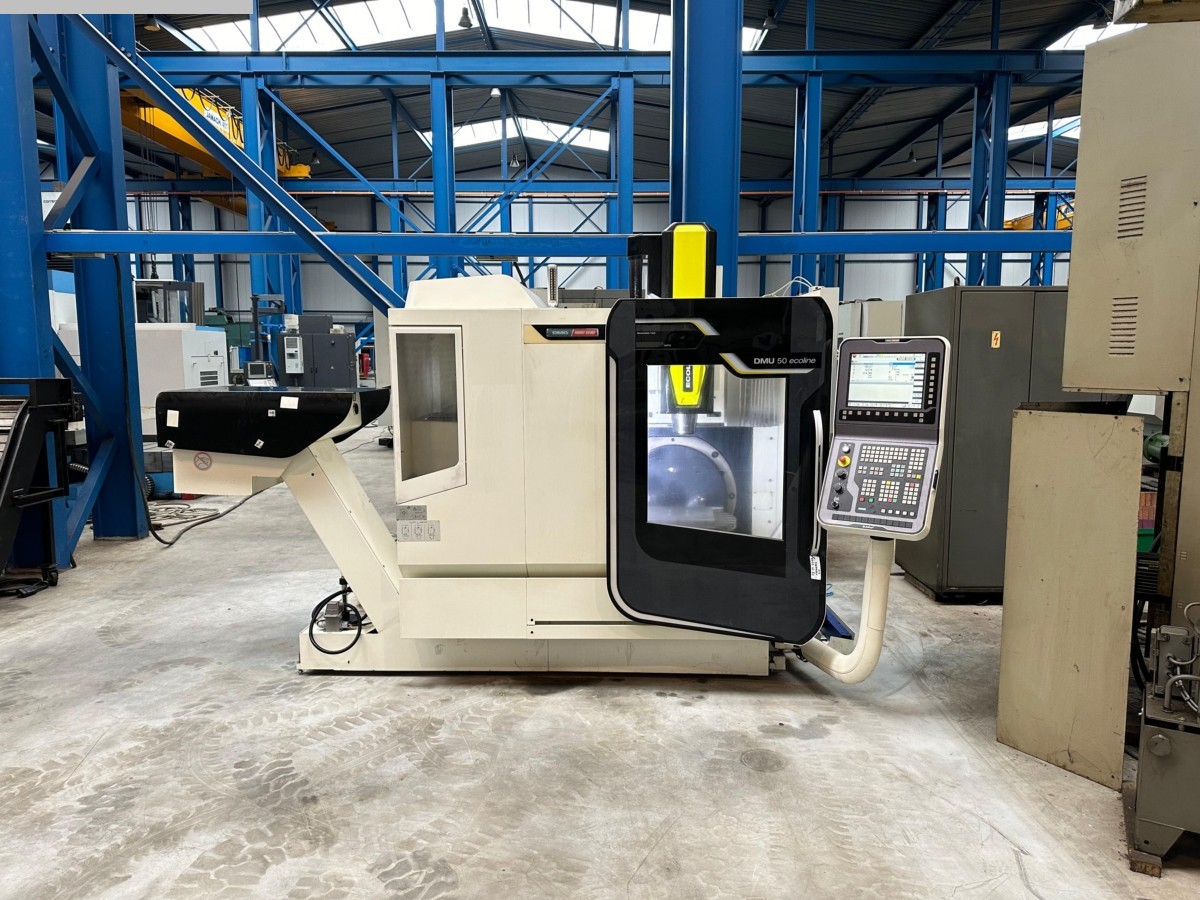 used Machines available immediately milling machining centers - horizontal DMG Mori Seiki DMU 50 Ecoline