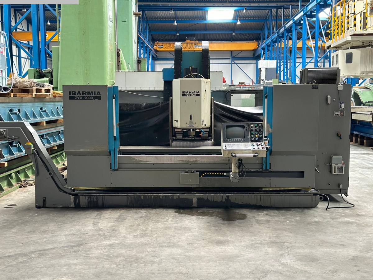 used Machines available immediately milling machining centers - horizontal Ibarmia ZVX 2000