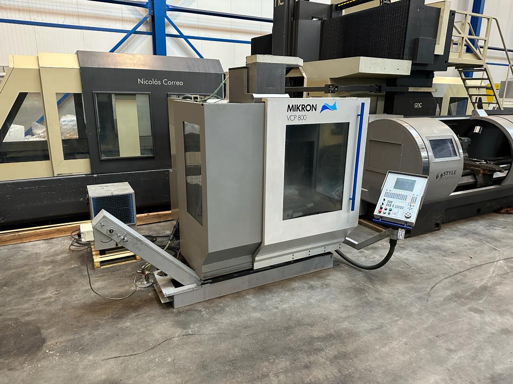 used Machines available immediately milling machining centers - vertical MIKRON VCP 800