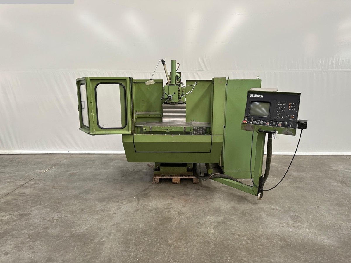 used Machines available immediately milling machining centers - vertical Mikron WF 21C/155