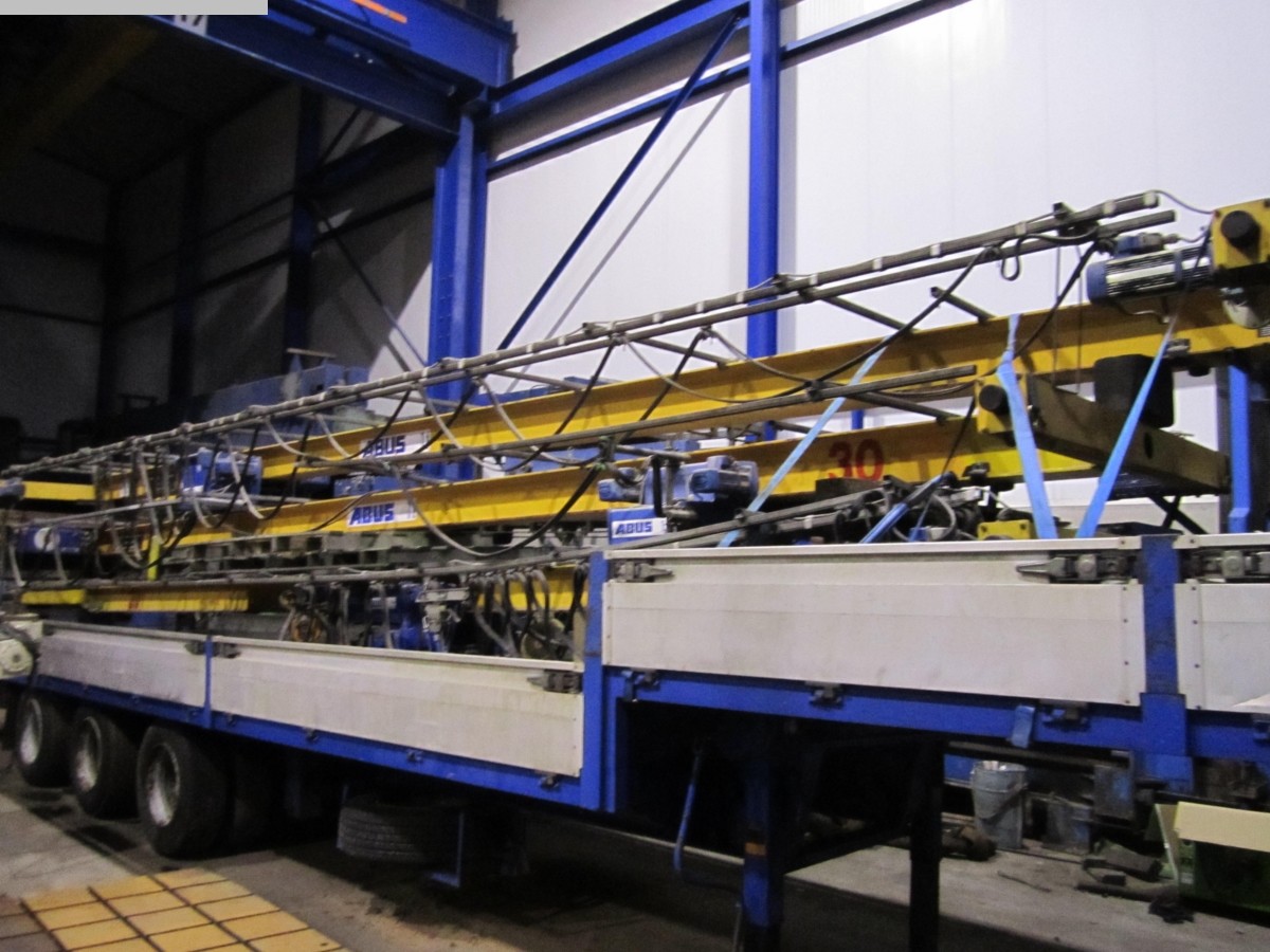 gebrauchte Maschinen sofort verfügbar Deckenlaufkran - Einträger Abus 1T x 10.420 mm/ 1T x 11.000 mm