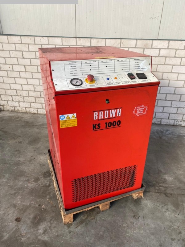gebrauchte Maschinen sofort verfügbar Kompressor Brown KS 1000
