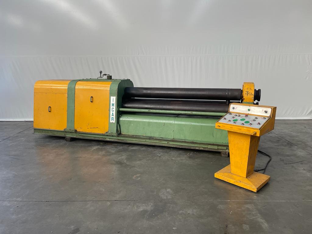 used Metal Processing Plate Bending Machine - 4 Rolls Imcar 2550x12