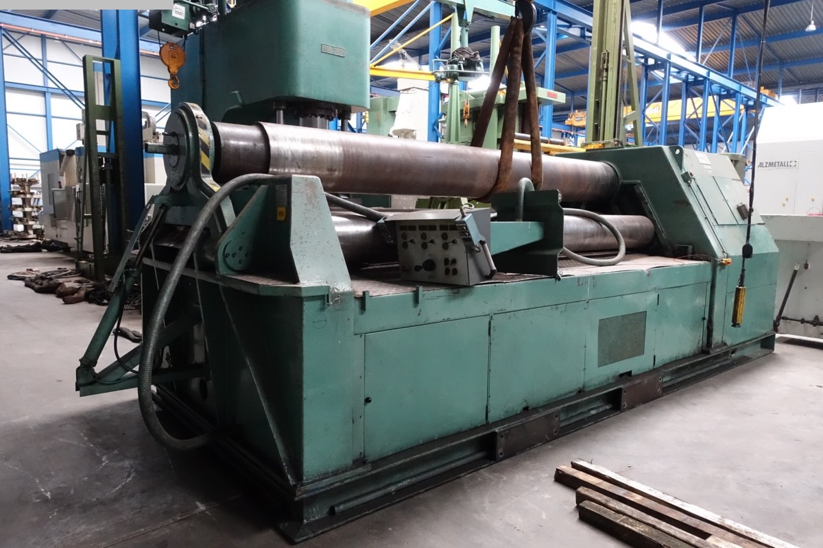 used Metal Processing Plate Bending Machine - 4 Rolls Roundo PAS-460 x 4200