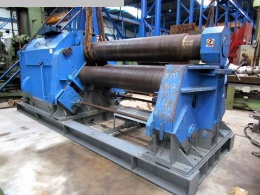 used Metal Processing Rolls bending machine - 3 Rolls Haeusler RMA 2500 x 30