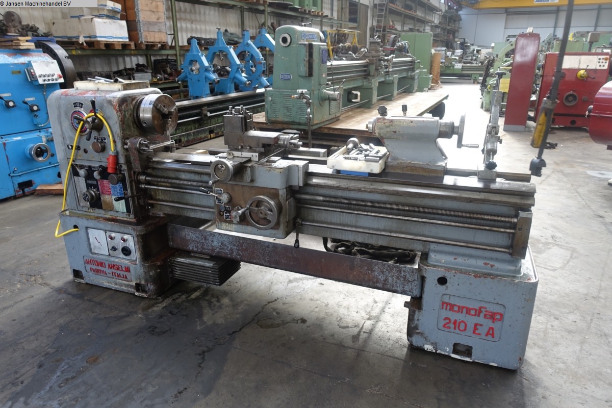 used Metal Processing lathe-conventional-electronic Monofap 210 EA